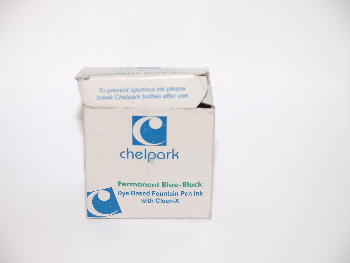 Chelpark Permanent BlueBlack Ink Reviews The Fountain Pen Network